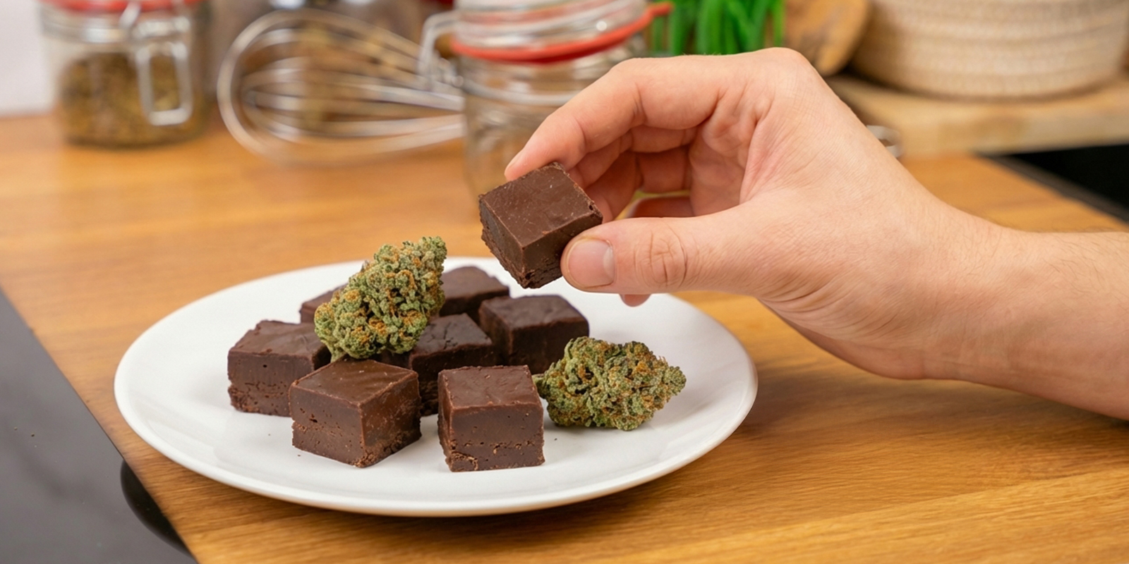 En söt och enkel cannabisgodbit En söt och enkel cannabisgodbit
