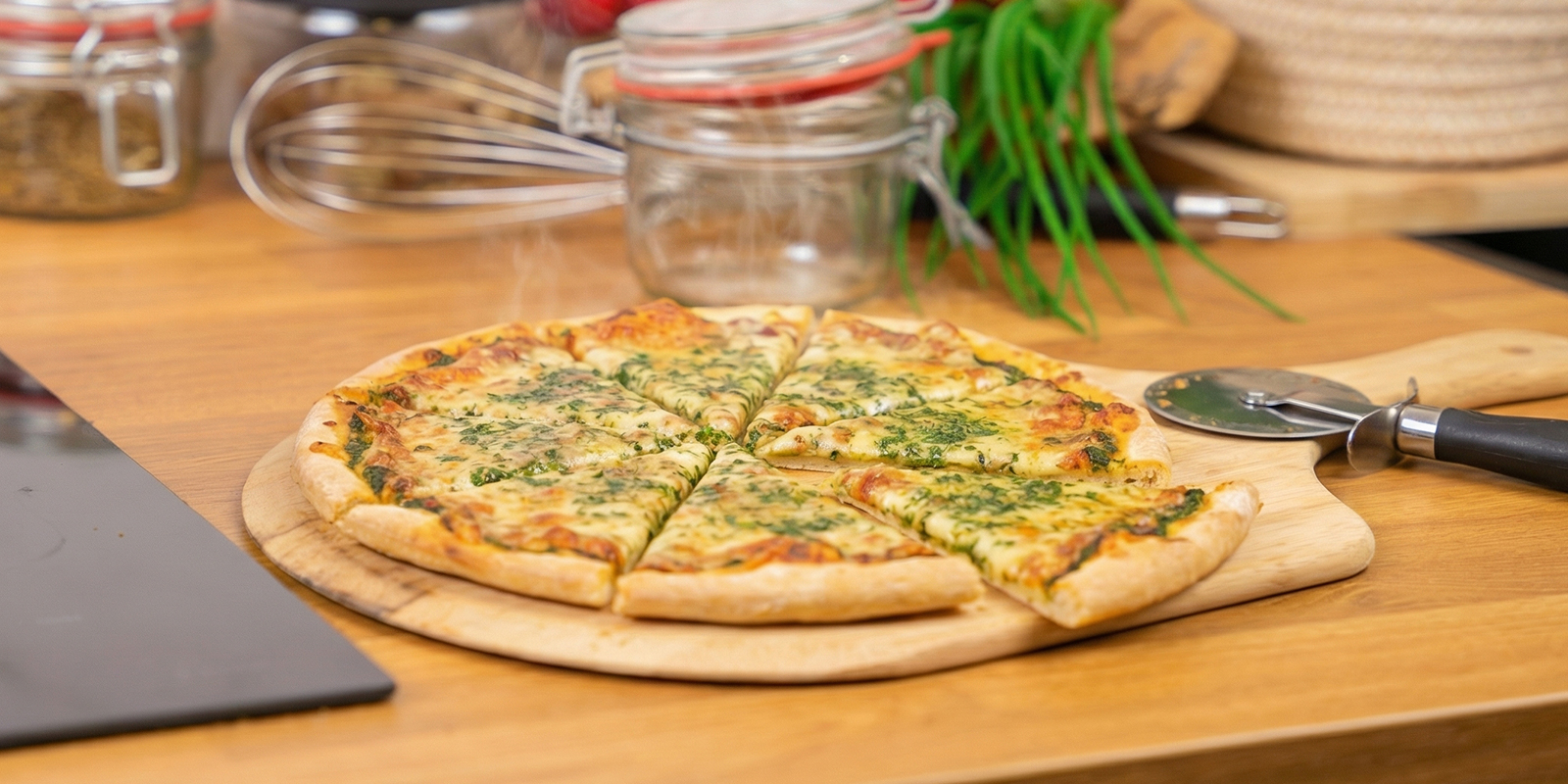 Grädda pizzan Grädda pizzan