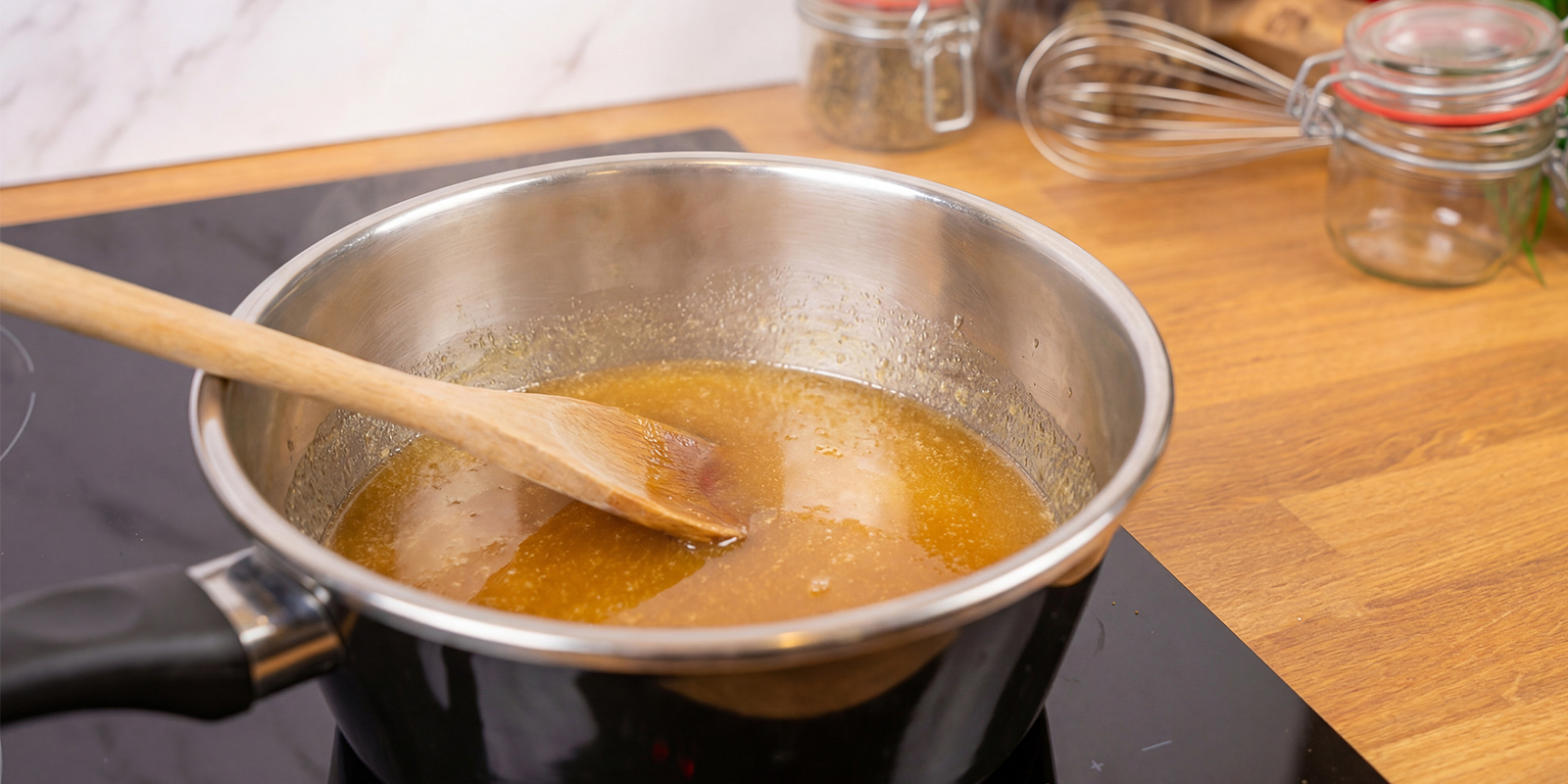 Smält socker med cannabutter Smält socker med cannabutter
