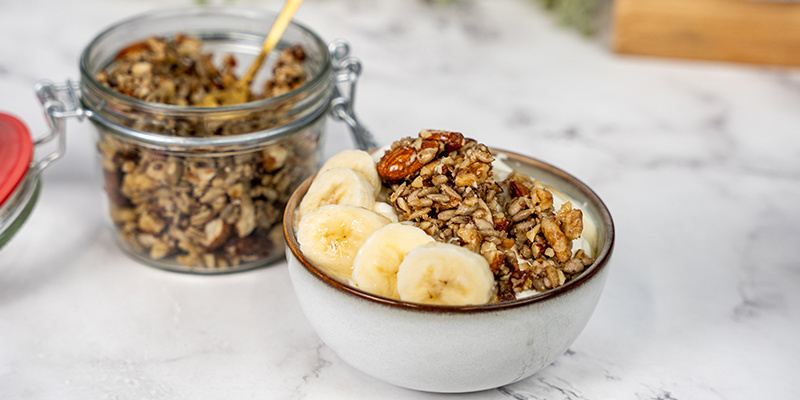 Cannabisgranola – perfekt när som helst på dagen Cannabisgranola – perfekt när som helst på dagen