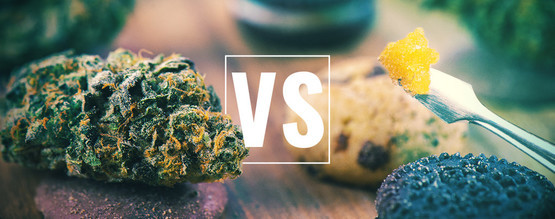 Cannabisblomma vs. ätbara vs. koncentrat: Vad är bäst?