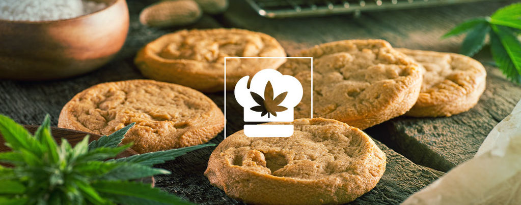 Recept: Kokoskakor med jordnötssmör och cannabis