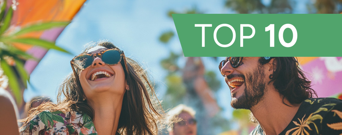 Topp 10 cannabisevent och festivaler du borde kolla in