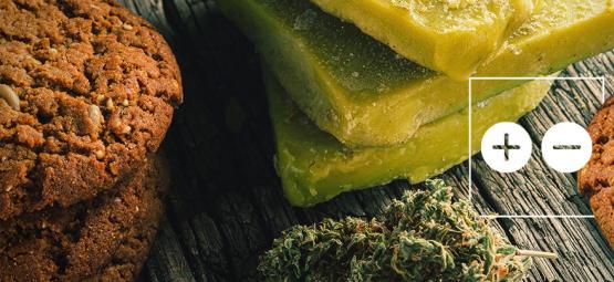 För- och nackdelar med ätbara cannabisprodukter