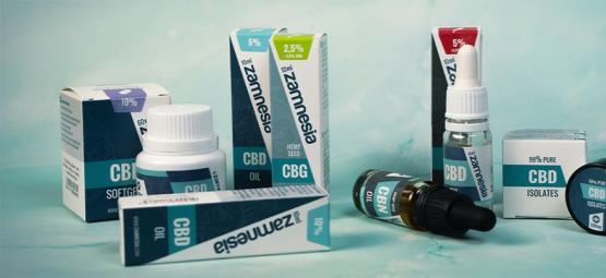 Topp 5 Zamnesia CBD-produkter