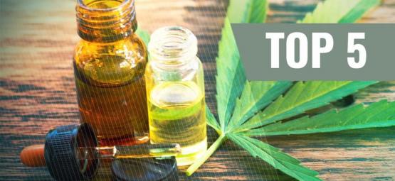 Topp 5 favoriter bland cannabisextrakt