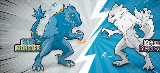 Blue Monster vs White Monster: Århundradets kamp