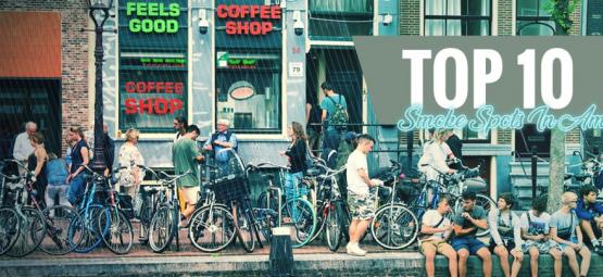 Topp 10 rökställen i Amsterdam