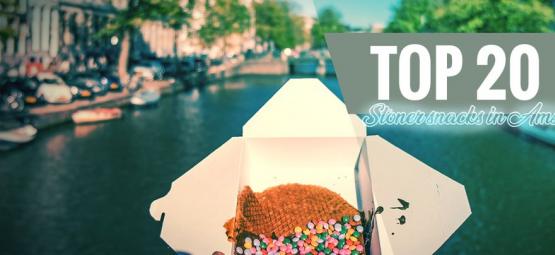 Topp 20 snacks för munchies att testa i Amsterdam