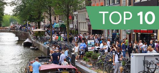 Topp 10 bästa coffeeshops i Amsterdam 2026