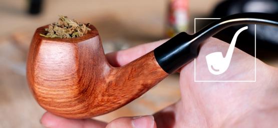 Kan man röka cannabis i en tobakspipa?