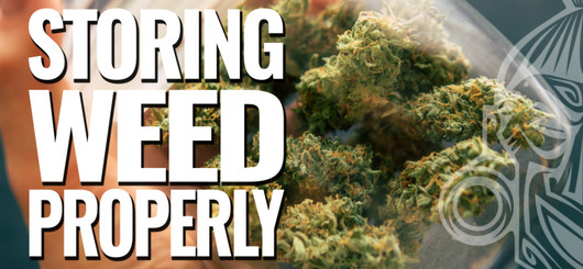 Så förvarar du din cannabis på rätt sätt